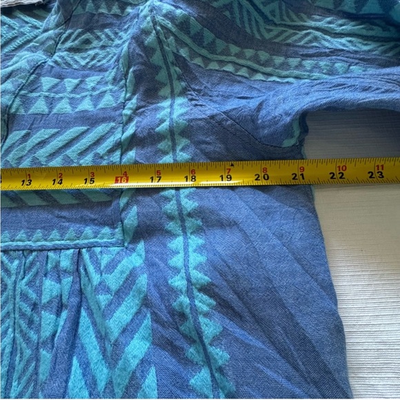 Devotion TWINS Blue Patterned Mini Dress - Picture 11 of 13